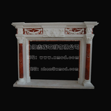 单层雕花壁炉-DHBL106
